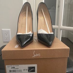 Christian Louboutin So Kate 120 Patent Leather - Black